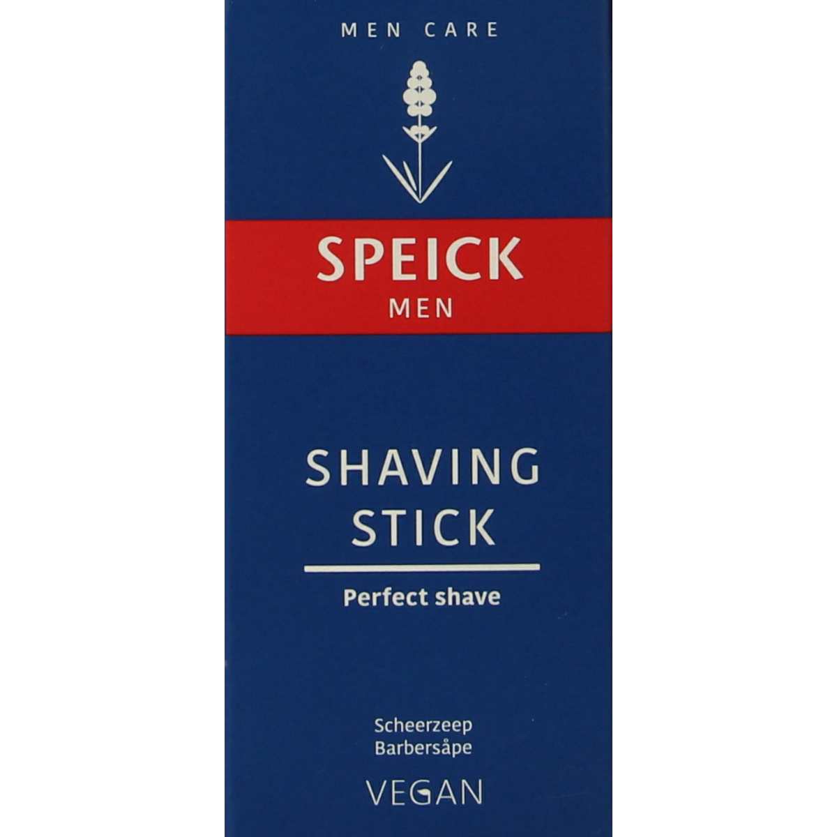 Speick Man scheerzeep stick 50g, natural shaving soap in a compact stick for smooth shaving and skin care.