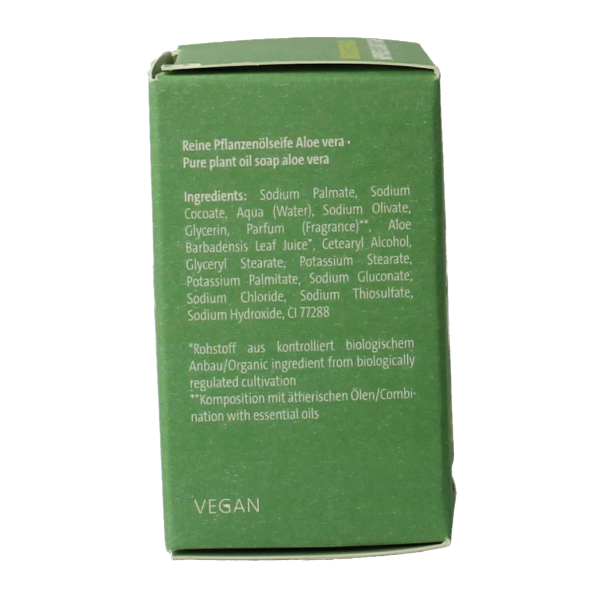 Speick Aloe Vera soap in box, 100g, natural cleansing bar with aloe vera for gentle skin care
