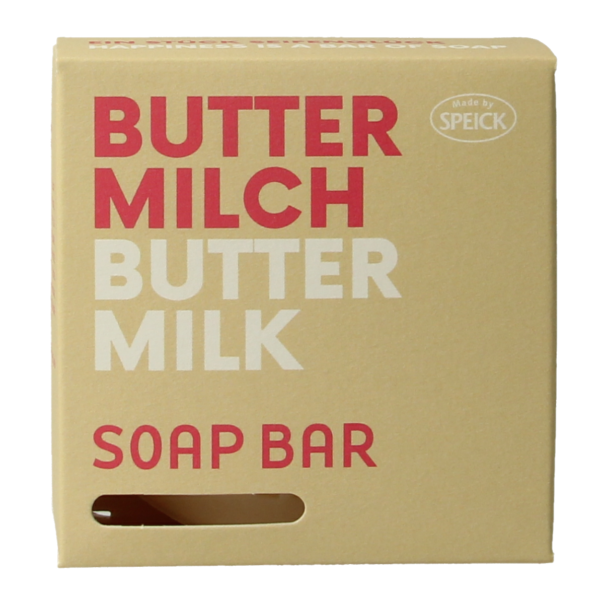 Speick Karnemelk zeep in doosje, 100g, natural soap bar with creamy texture and packaging, designed for gentle skin cleansing.