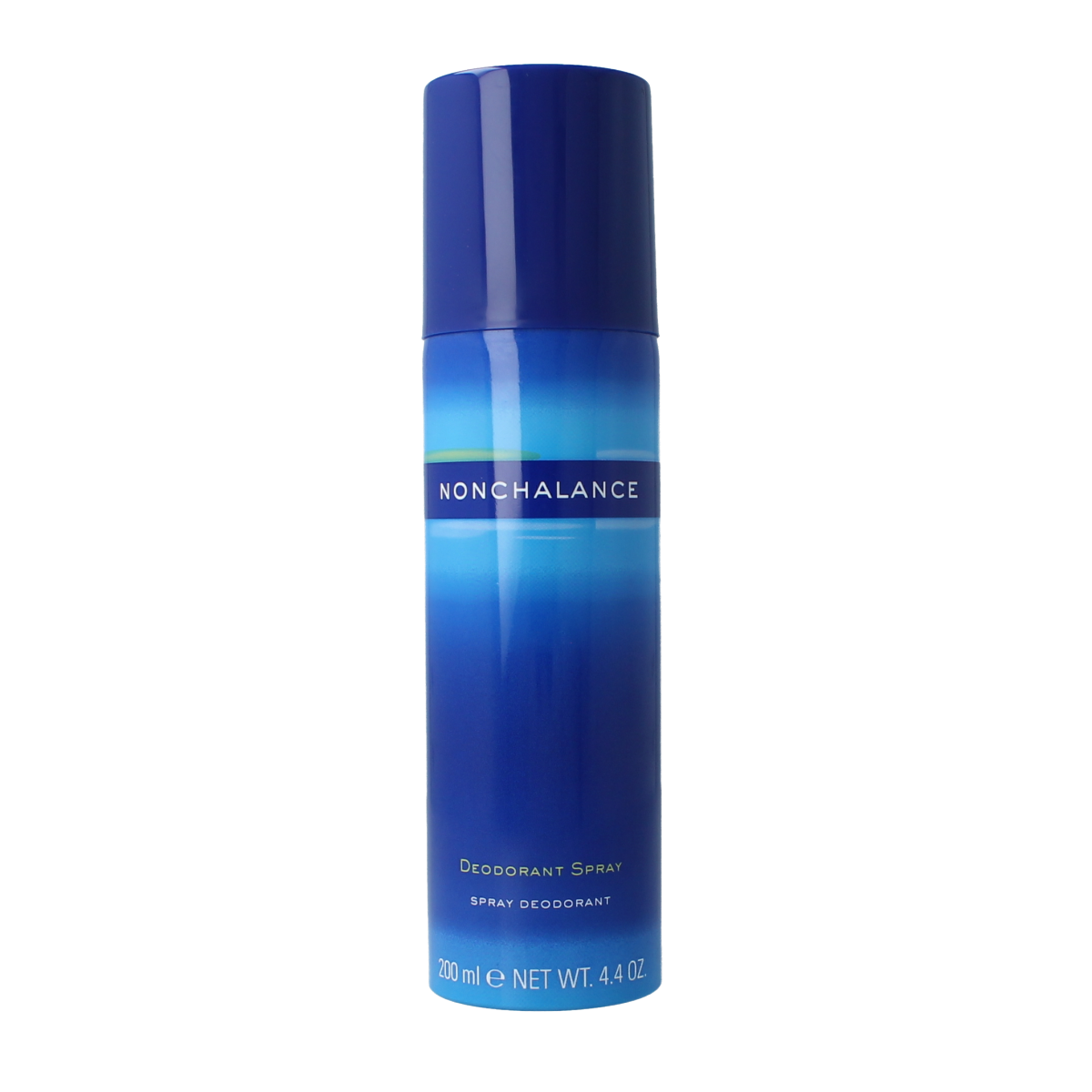 Nonchalance deodorant spray 200ml bottle, with a sleek design and spray nozzle, ready for daily use.