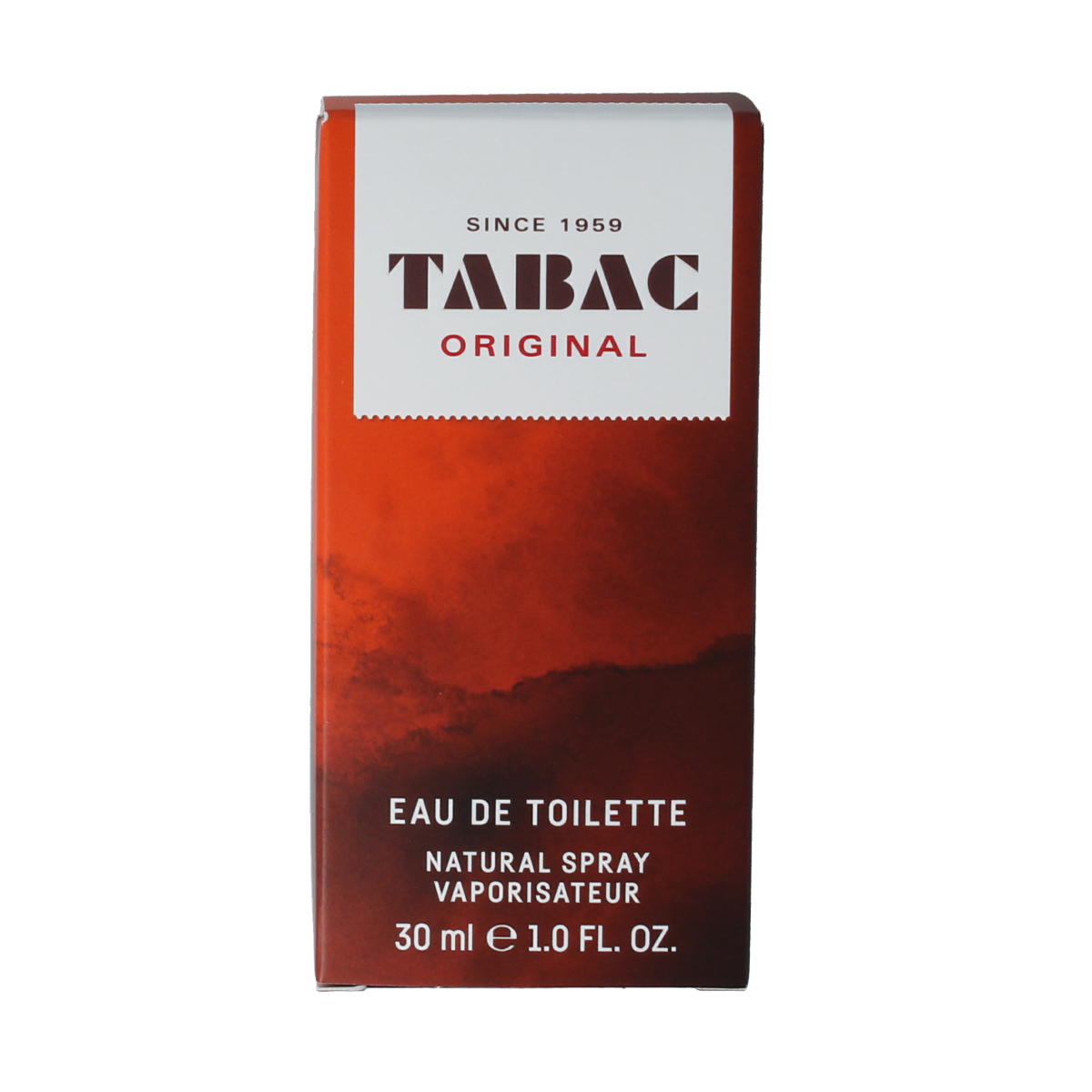 Tabac Original eau de toilette spray in 30ml bottle, featuring classic masculine scent with floral and woody notes.