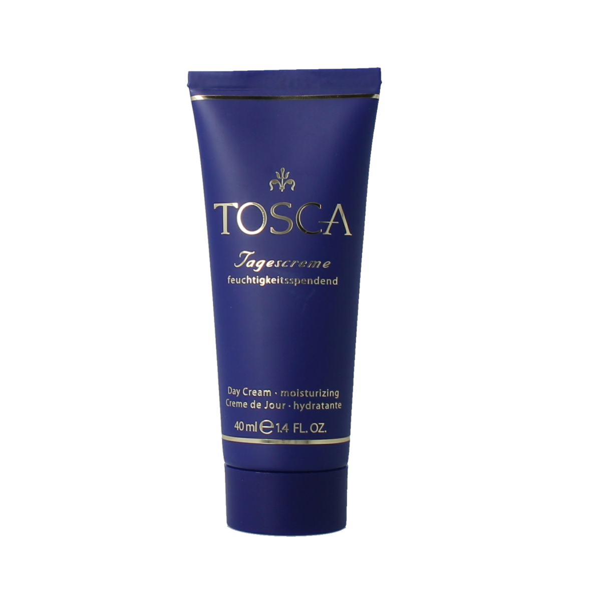 Tosca Day Cream 40ml jar, hydrating facial moisturizer with smooth texture, for daily skin care and nourishment.