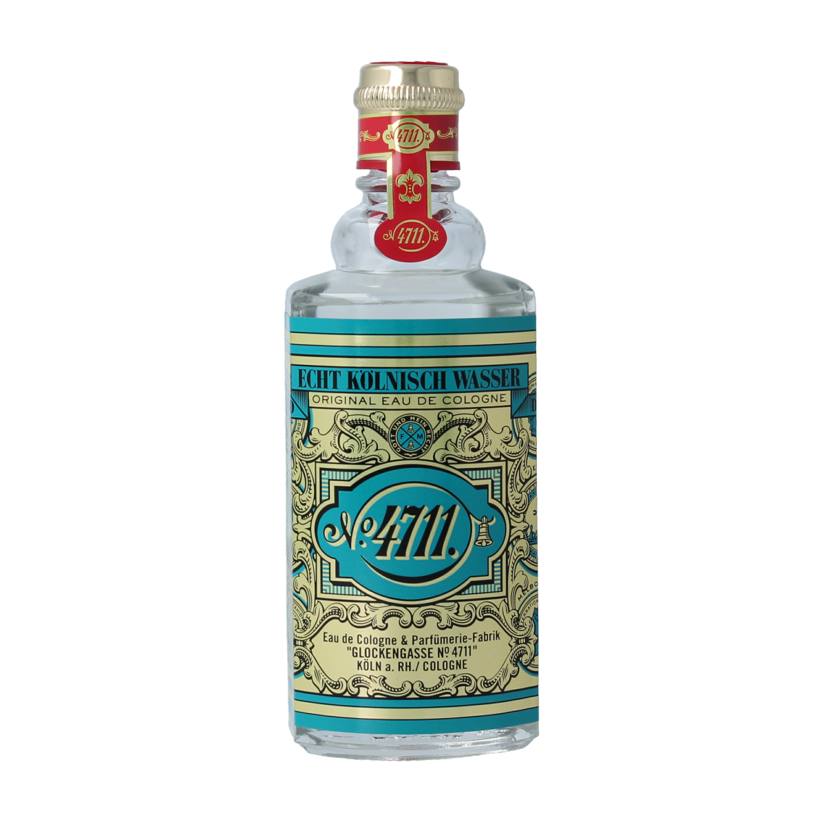 4711 Eau de Cologne bottle, 50ml, unopened, showcasing the classic bottle design and branding for men's fragrance.