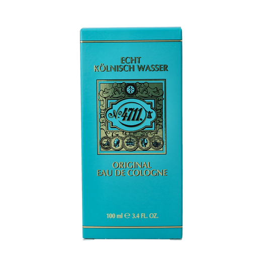 4711 Eau de Cologne Molanus bottle, 100ml, showing the classic glass bottle with a silver cap and elegant label.