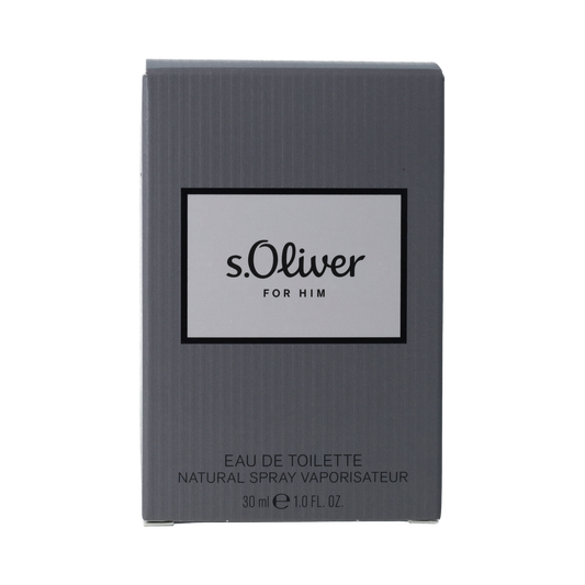S Oliver For him men eau de toilette natural spray 30.00 Milliliter