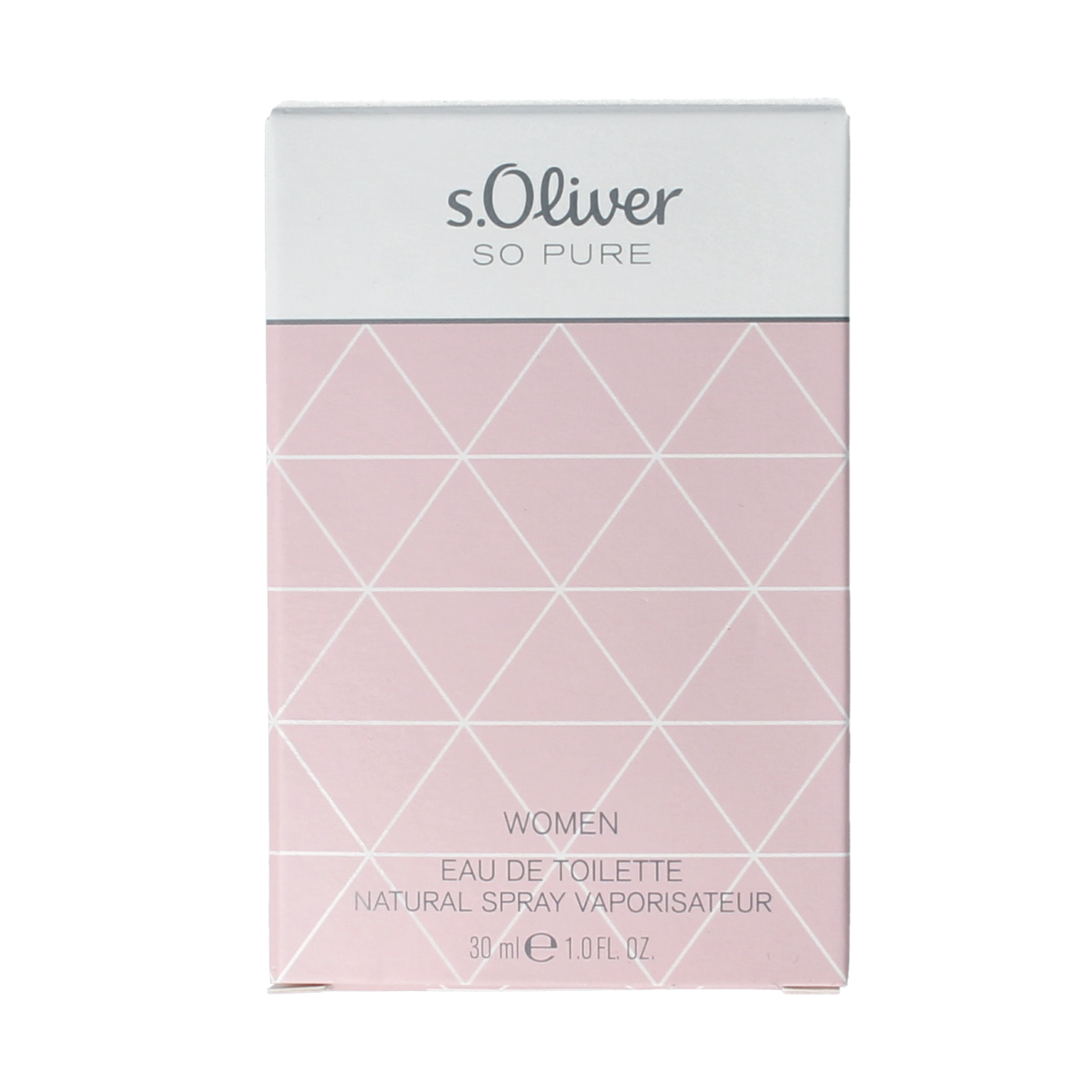 S Oliver Woman So Pure Eau de Toilette 30ml bottle with elegant packaging and floral scent design.