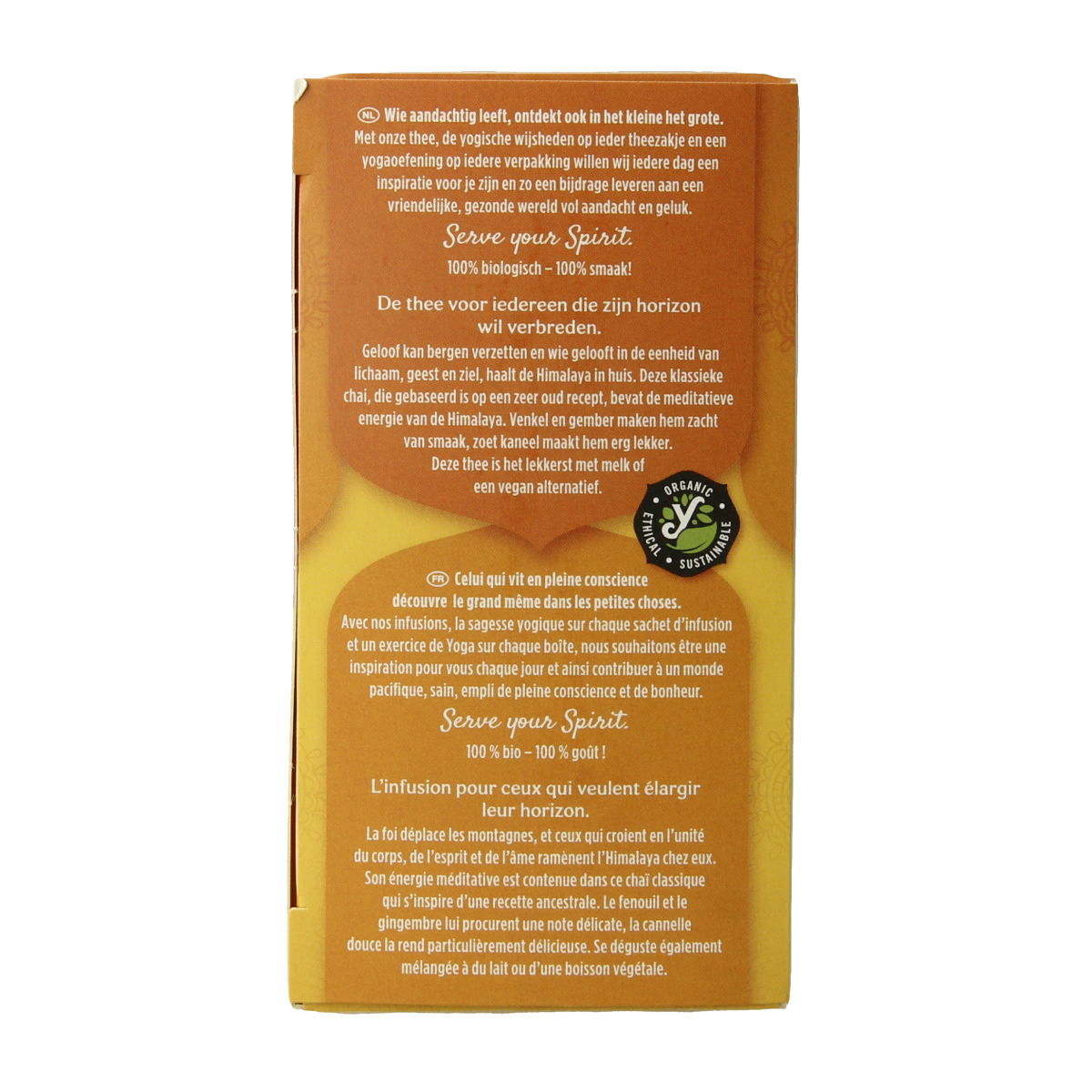 Yogi Tea Himalaya bio 17.00 tea bags in a box, featuring herbal tea blend with natural ingredients and Himalayan flavors.