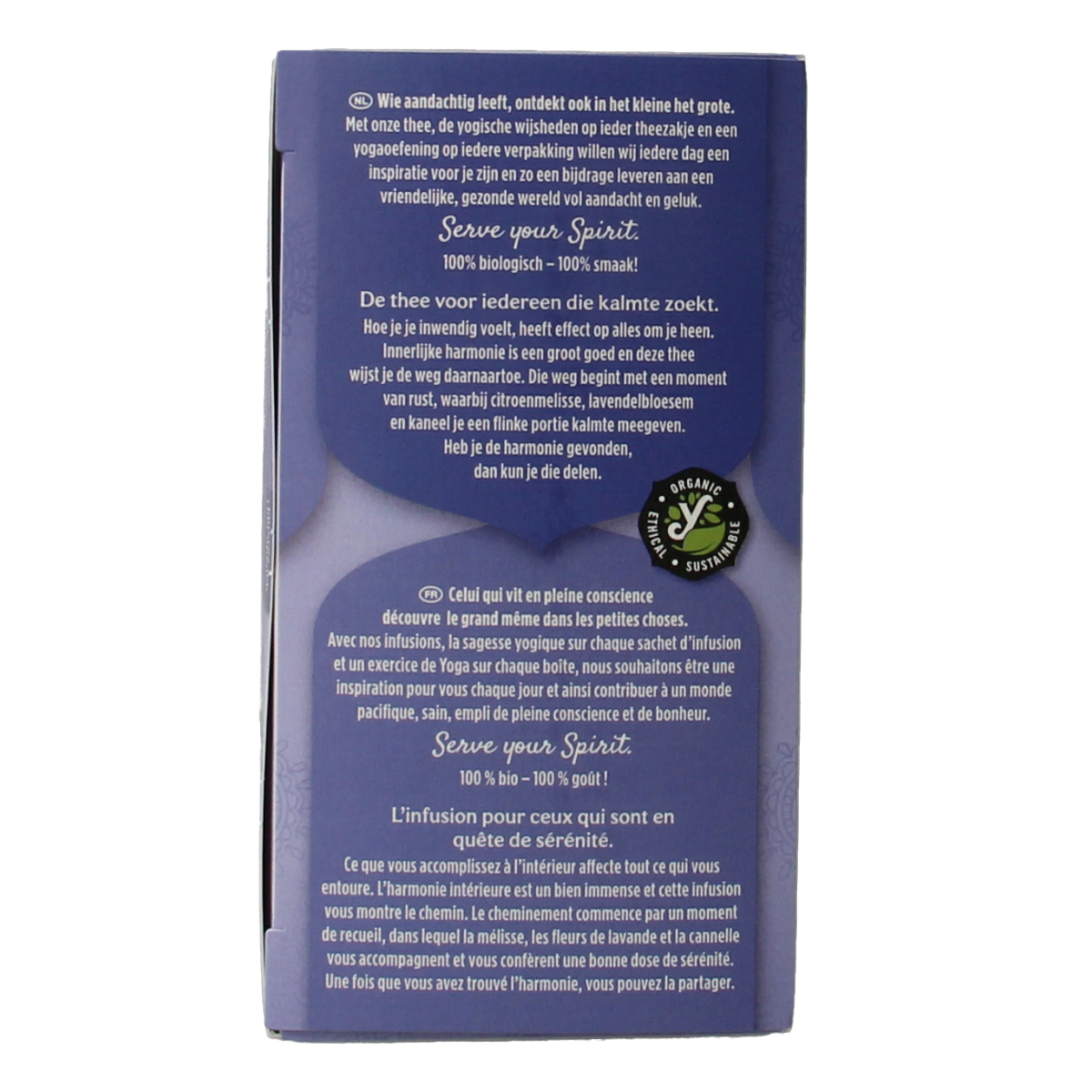 Yogi Tea Inner Harmony bio tea box with 17 organic tea bags, herbal blend for relaxation and balance.