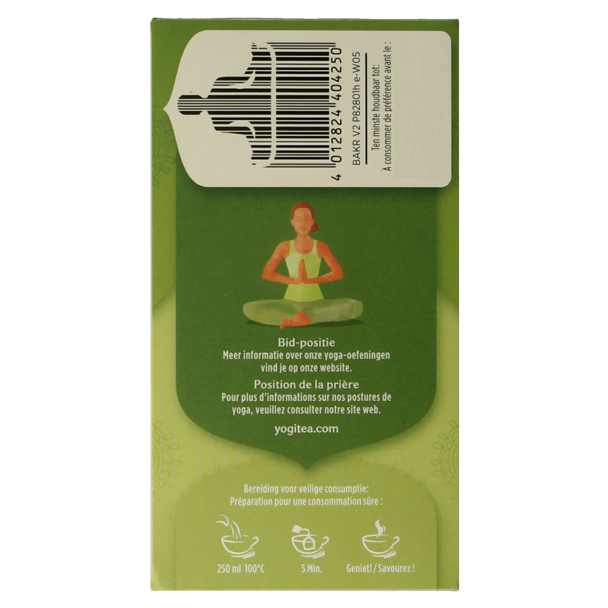 Yogi Tea PH Balance bio tea bags, natural herbal blend for supporting pH balance, displayed in a box with tea bags.