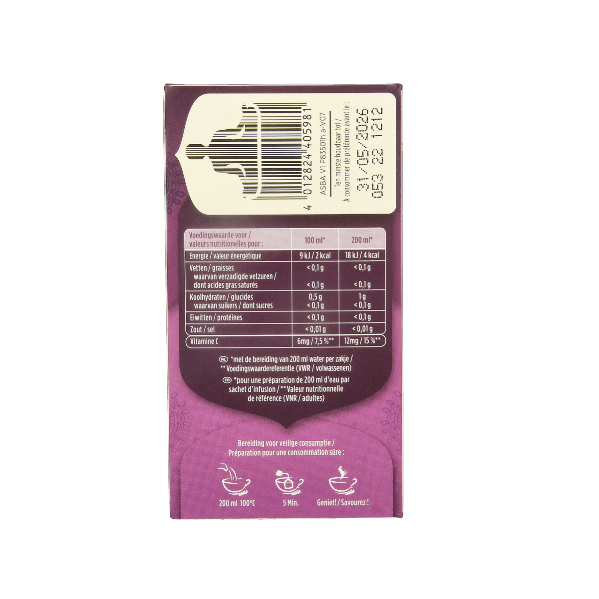 Yogi Tea Ashwagandha Balance organic herbal tea bags, featuring natural ingredients and calming tea for wellness enjoyment.
