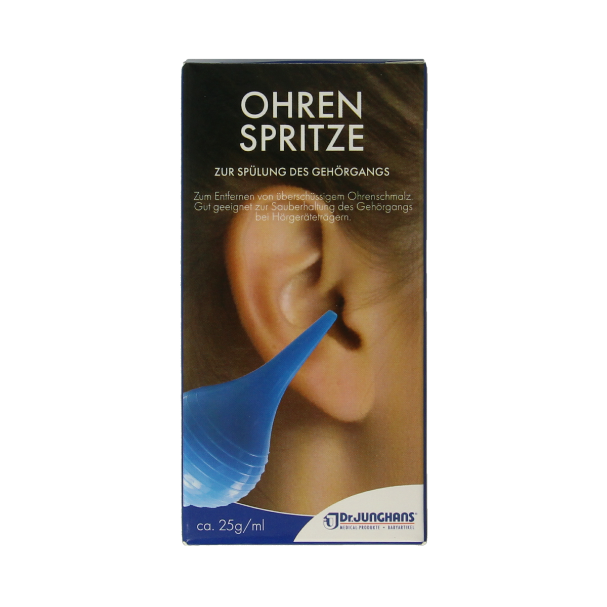 Able 2 ear care product, single ear cleaner or ear pump, designed for gentle ear hygiene, shown in the image.