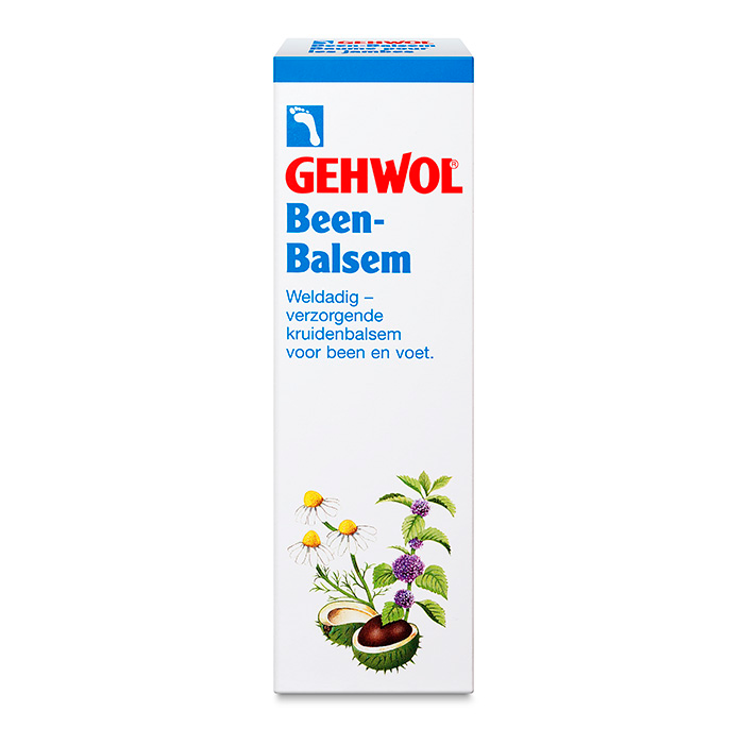 Gehwol Been balsem in 125ml tube, a foot and leg care product for soothing and moisturizing skin.