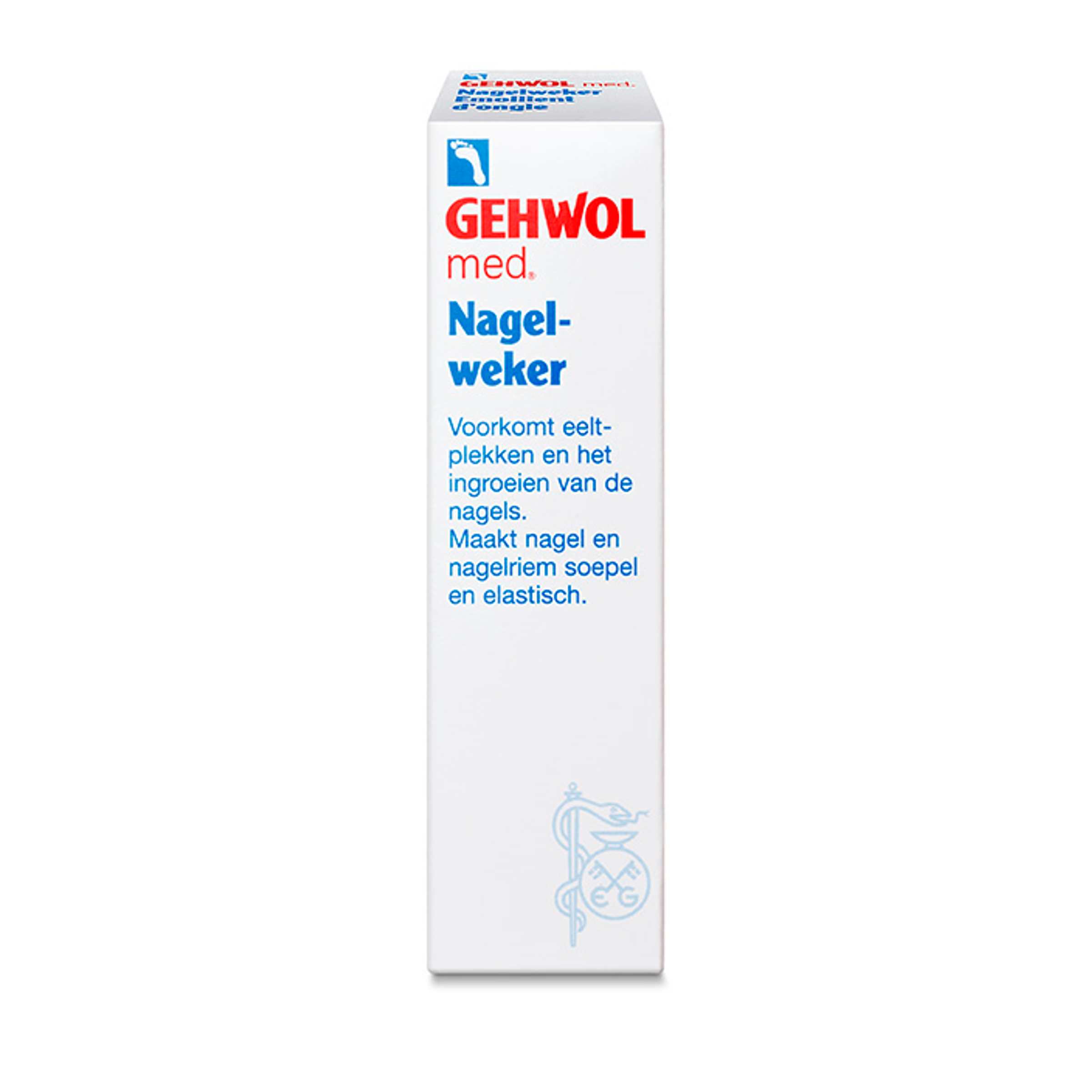 Gehwol Nagelweker foot care product in 15ml bottle, designed for toenail and foot skin health.