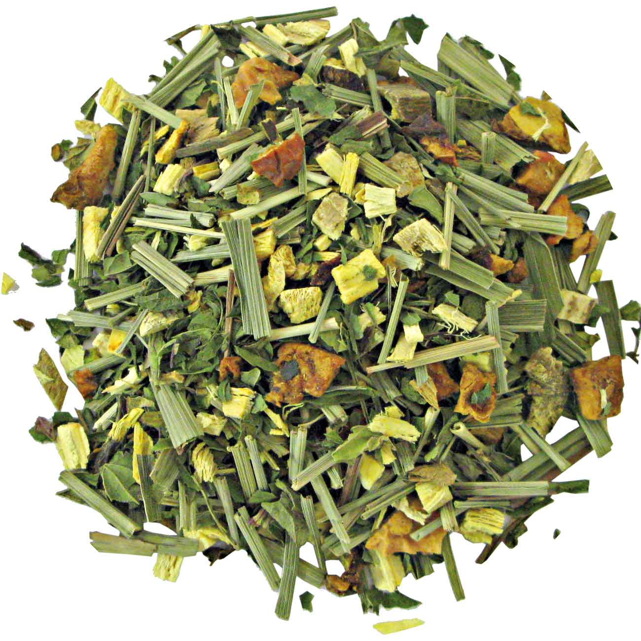 Geels Sweet Lemon Mint Kruiden in 1kg package, herbal tea and coffee flavor with fresh lemon and mint visual.