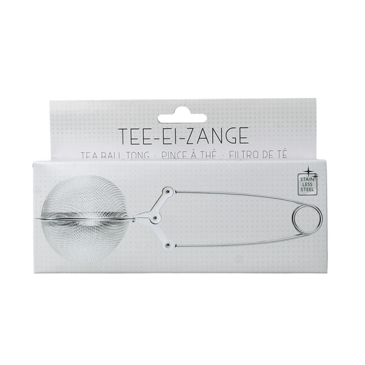 Geels Thee ei tang, 6.5cm, used for cooking and dining, stainless steel utensil with a sleek handle, designed for tea preparation.
