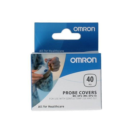 Set of 40 Omron Oorthermometer hoes MC520/521, flexible thermometer covers for safe temperature measurements.