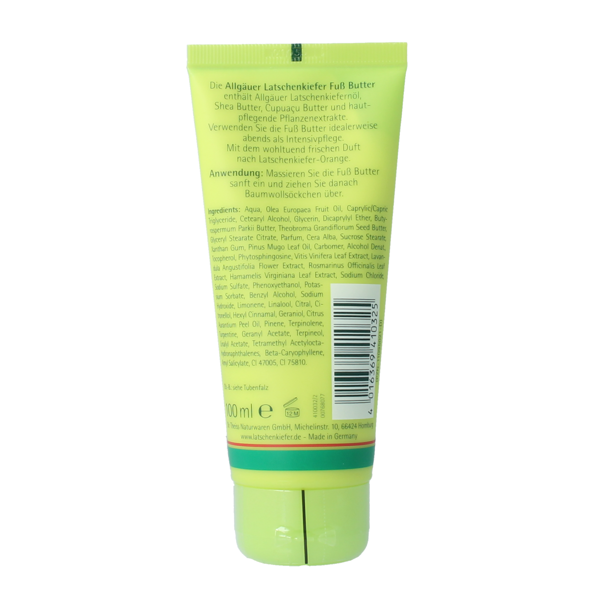 Allgauer Latshen Kiefer Latschenkiefer voetboter 100.00 Milliliter
