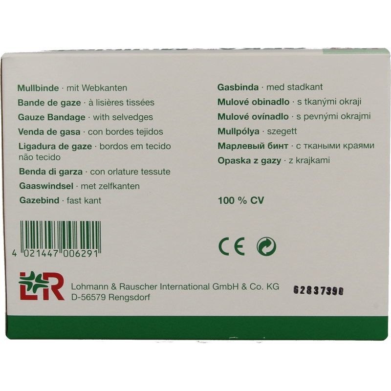 Geka Hydrofiel windsel 4m x 4cm for livestock, absorbent cloth wrap for animal care, shown in the image.