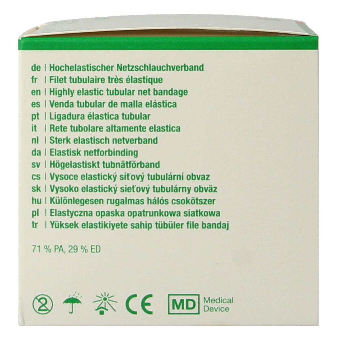 TG Fix netverband D rekbaar, 4-meter stretch bandage for head, body, or limbs, 1 pack of small size.