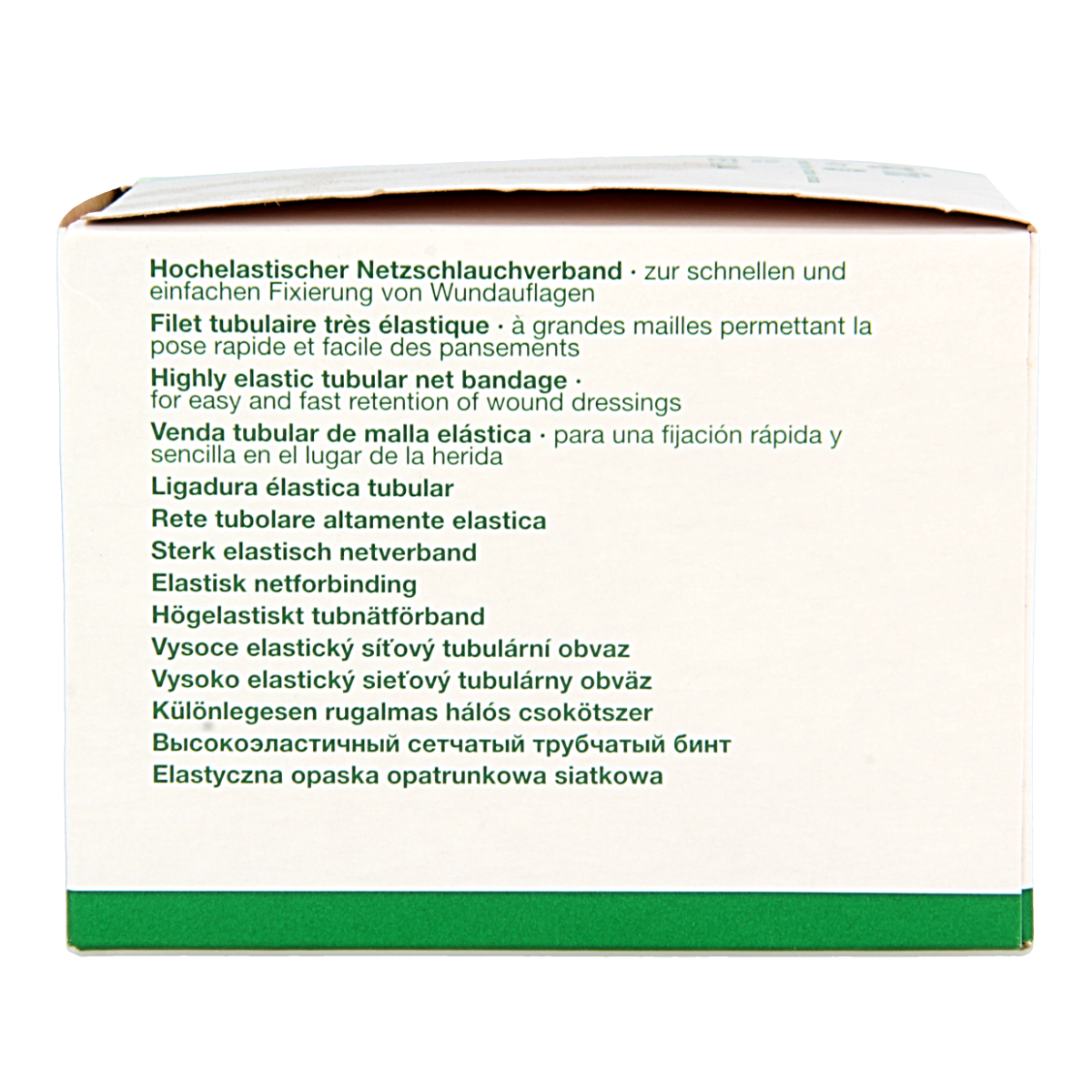TG Fix netverband E rekbaar, 4-meter elastic bandage for head and body, large size, suitable for medical use.