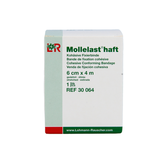 Mollelast Fixatiewindsel haft 4m x 6cm 1.00 Stuks
