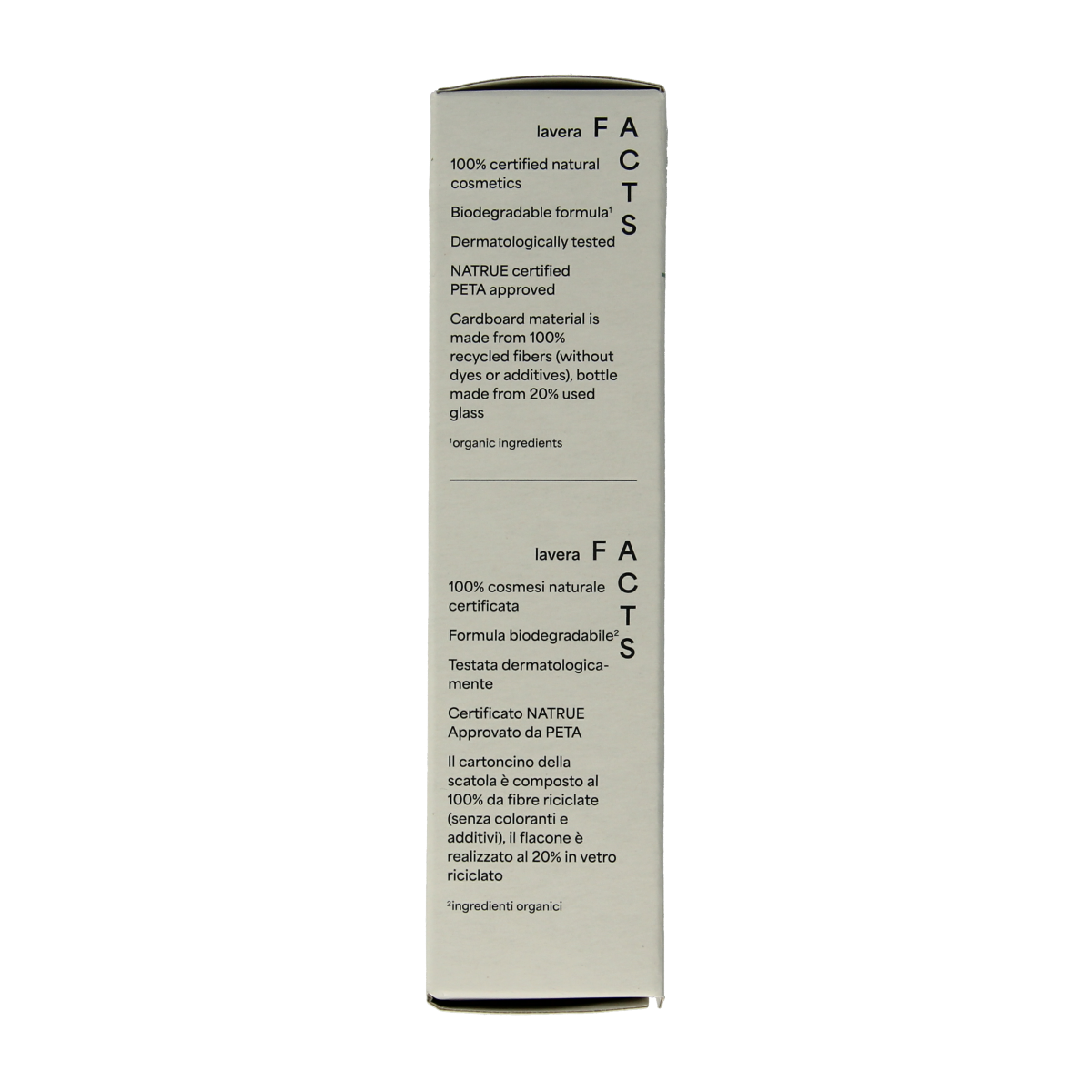 Lavera Barrier Balance Serum bio in a 30ml bottle, facial skincare product with a clean, white packaging and dropper applicator.