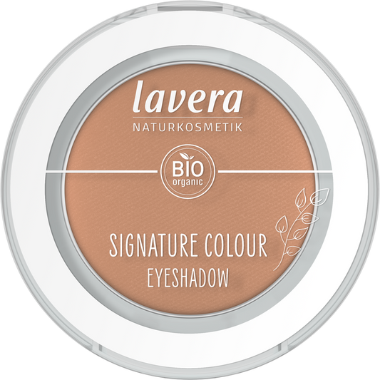 Lavera Signature Colour Eyeshadow Soft Sienna 04 makeup palette with warm earthy shades, natural bio ingredients, 1.00 piece