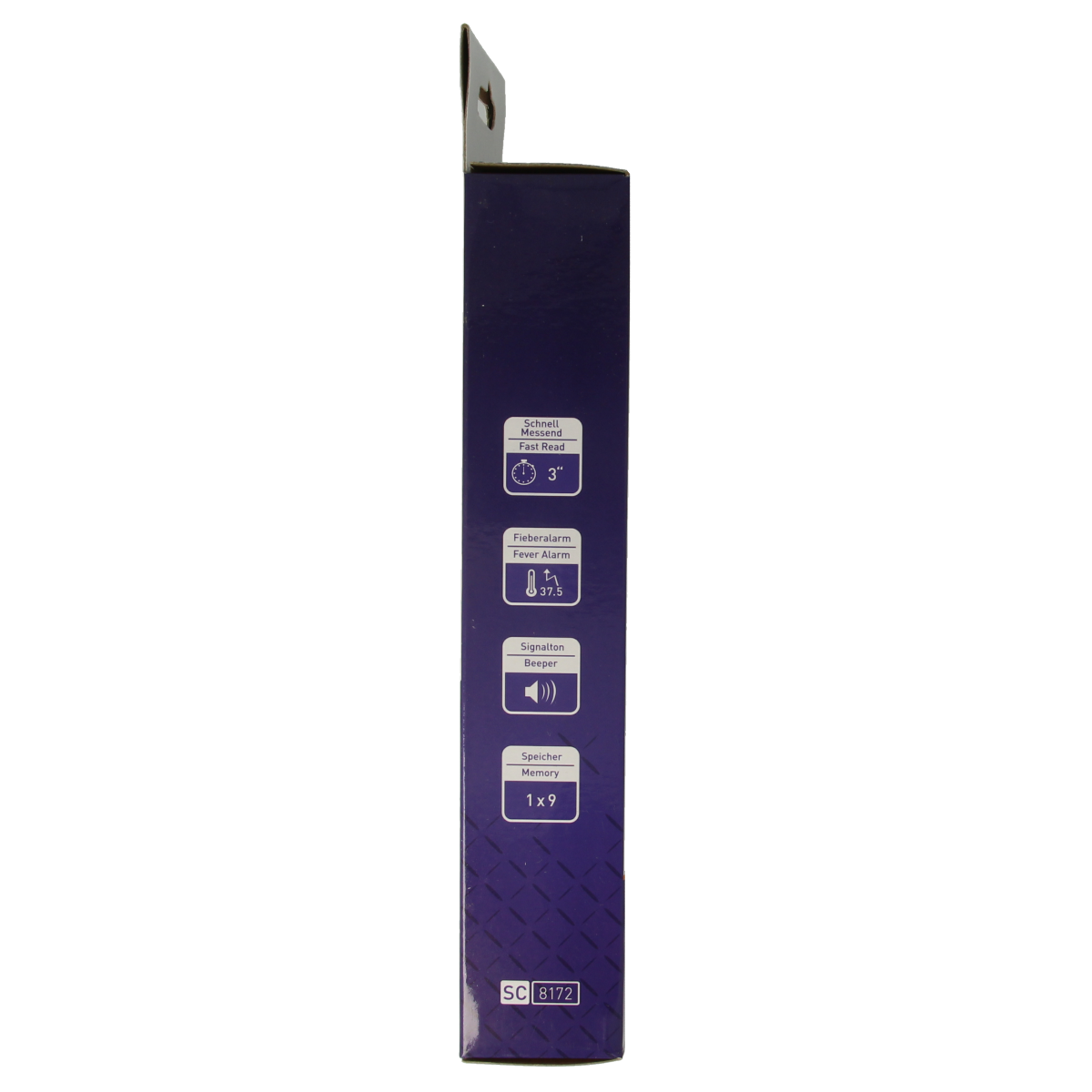 Scala Oorthermometer SC 8172 for accurate temperature measurement, shown in a clear, close-up view.