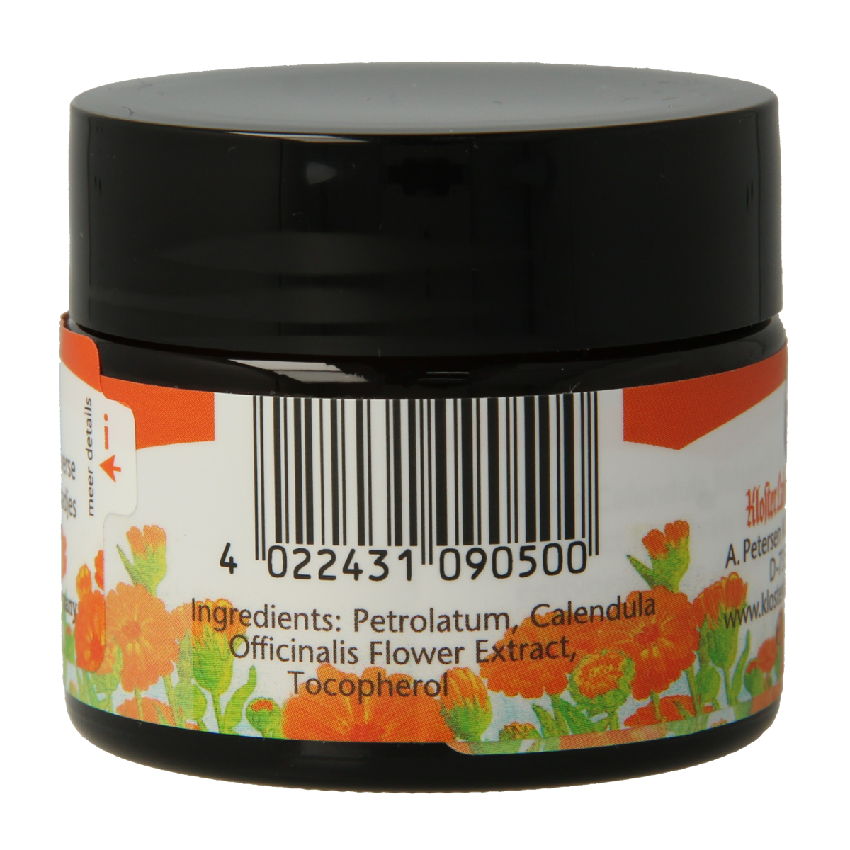 Sano Calendula balsem in 50ml jar, natural body care product with calendula extract for soothing skin.