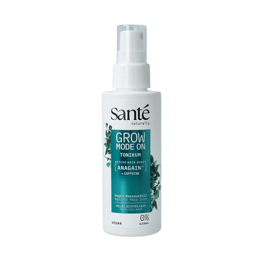 Sante Grow Mode Haarverzorging tonikum bottle 75ml with label, designed for hair care and growth support.