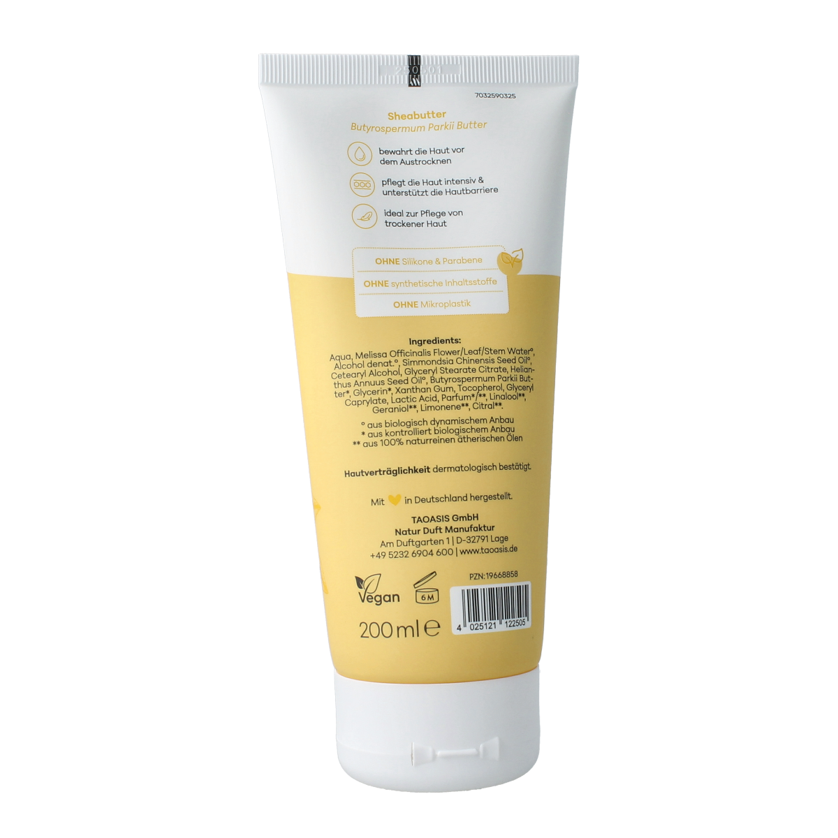 Baldini citrus body lotion in 200ml bottle, moisturizing body care product with fresh citrus scent, part of Baldini's skincare line.