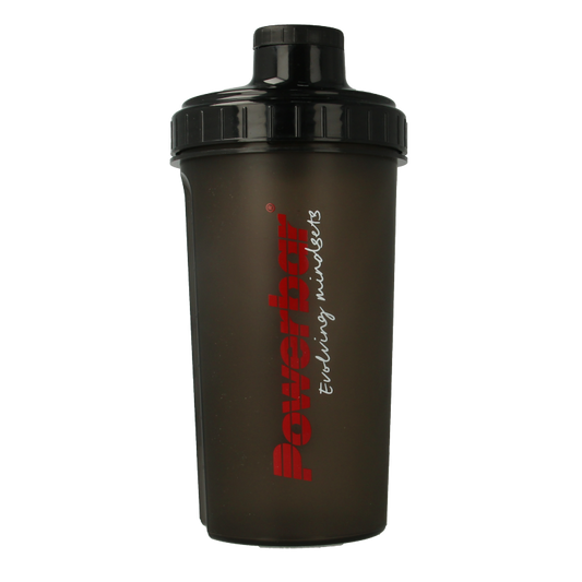 Powerbar 700ml shake bottle for cooking and dining, featuring a durable design and secure lid for mixing and beverages.