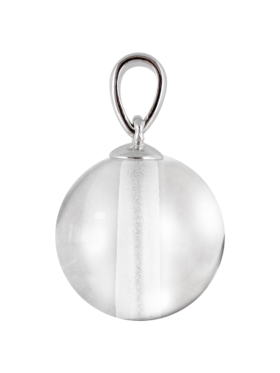 Lichtwesen Boom kogel 32mm hanger, 1.00 piece, metal hook for jewelry or accessories, shown in close-up image.