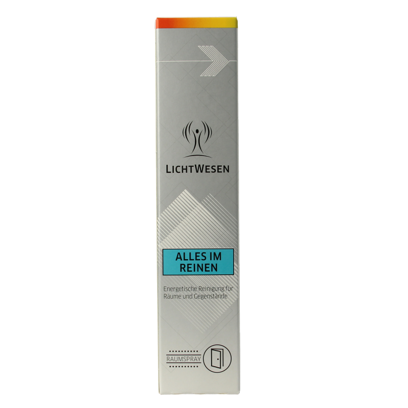 Lichtwesen energetische reinigingsspray in 150ml bottle, used for spiritual cleansing and energy balancing.