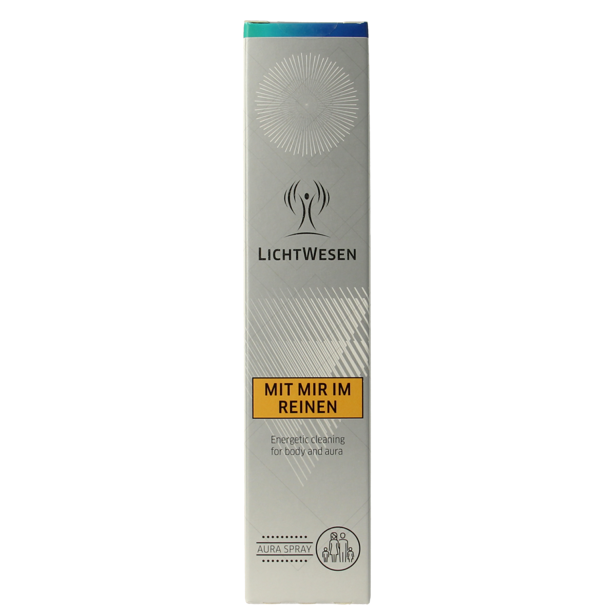 Lichtwesen energetische reinigingsspray met mij in het reine, 150 ml, voor spirituele reiniging en positieve energie.