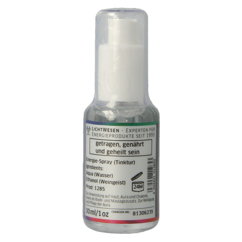 Lichtwesen Oorsprong van de liefde tinctuur 30ml in een glazen fles met label, spiritueel product voor liefde en balans.