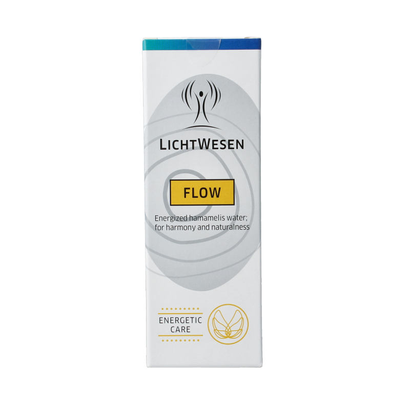 Lichtwesen Flow gezichtstonic spray in 100ml bottle, featuring a refreshing facial toner for skincare.