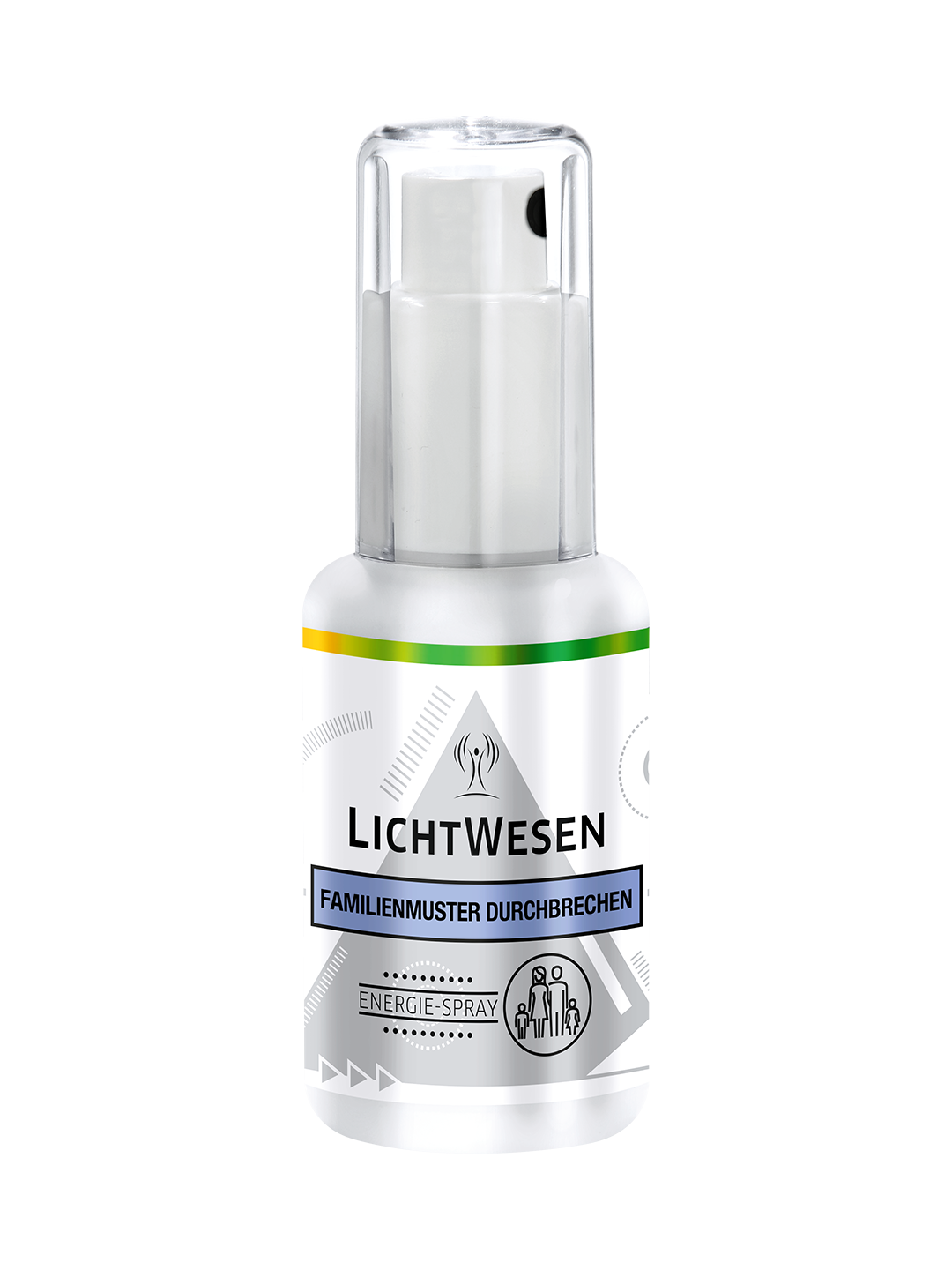 Lichtwesen Familiepatronen doorbreken cyclus, 30ml, spiritualiteit product with small bottle and label visible