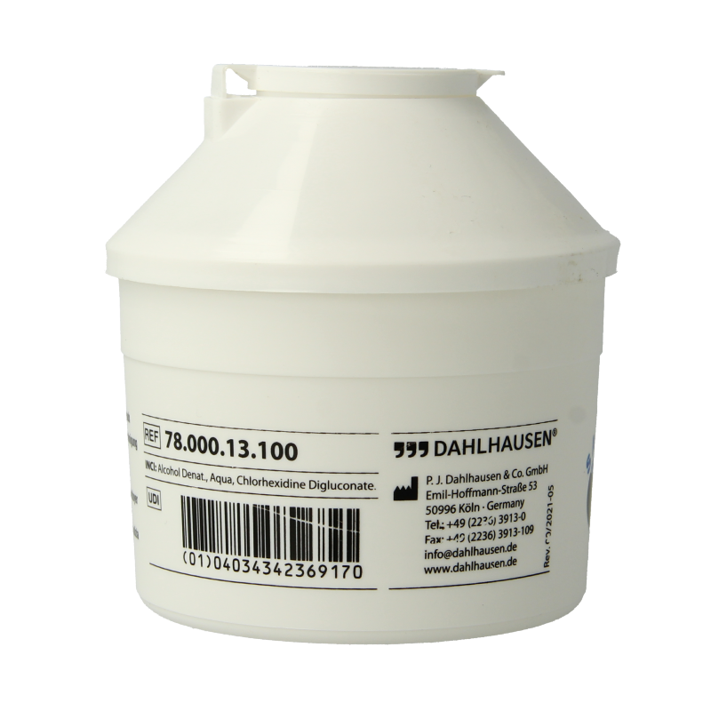 Microtek Sanadep 0.5% disinfectant swabs, 150 pieces, sterile cleaning swabs for disinfecting skin and surfaces.