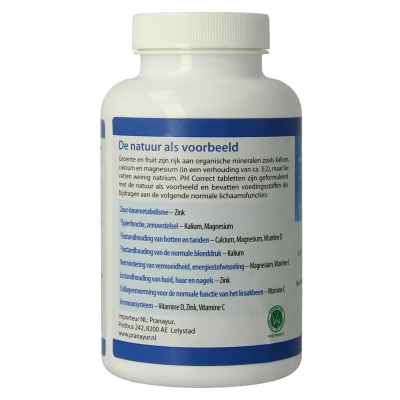 Dr. Jacob's PH Correct mineral tablets, 250 count, dietary supplement for pH balance, shown in the image.