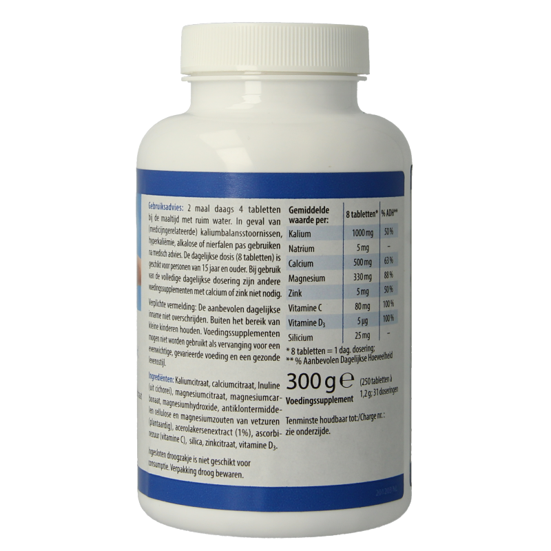 Dr. Jacob's PH Correct mineral supplement tablets, 250 count, showing the box and tablets for balanced pH levels.