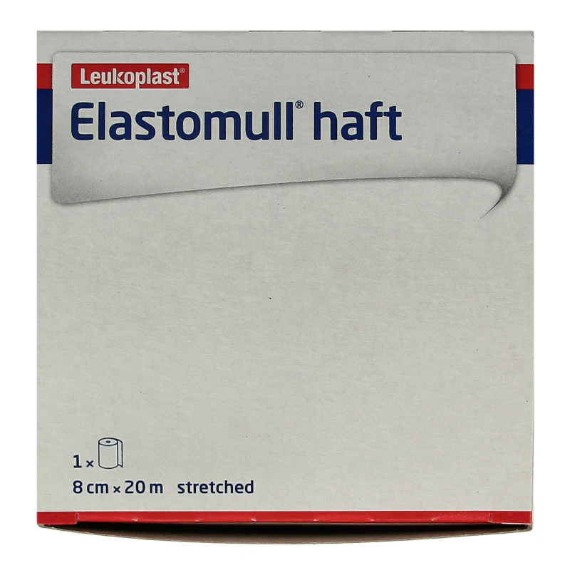 Elastomull Fixatiewindsel wound dressing, 20m x 8cm, sterile elastic bandage by Elastomull for medical use.