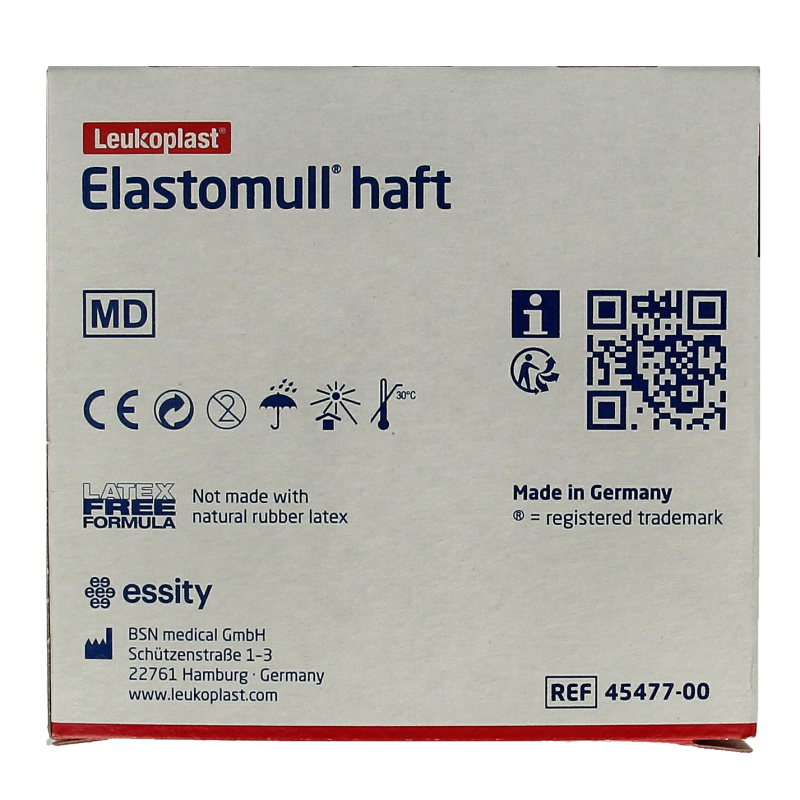 Elastomull Elastomull Fixatiewindsel windsel 20m x 8cm, sterile wound dressing for secure wound protection.