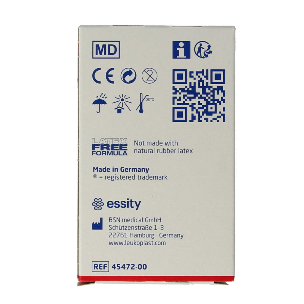 Elastomull brand windsel bandage, 4m x 8cm, soft elastic fixation wrap for medical or veterinary use