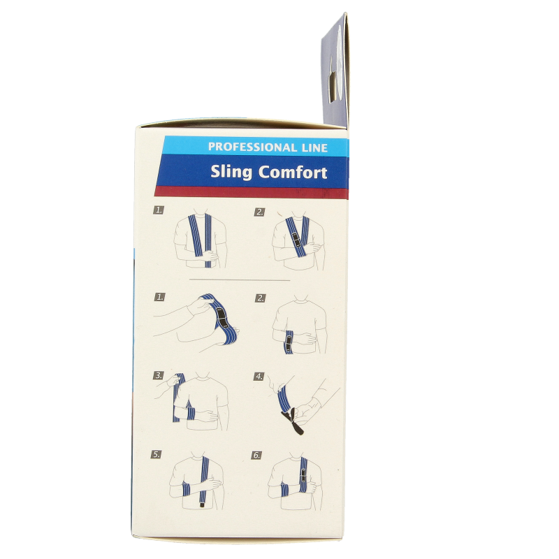 Actimove bandage sling, 5.5cm x 1.7m, for immobilizing and supporting injured limbs or shoulders.