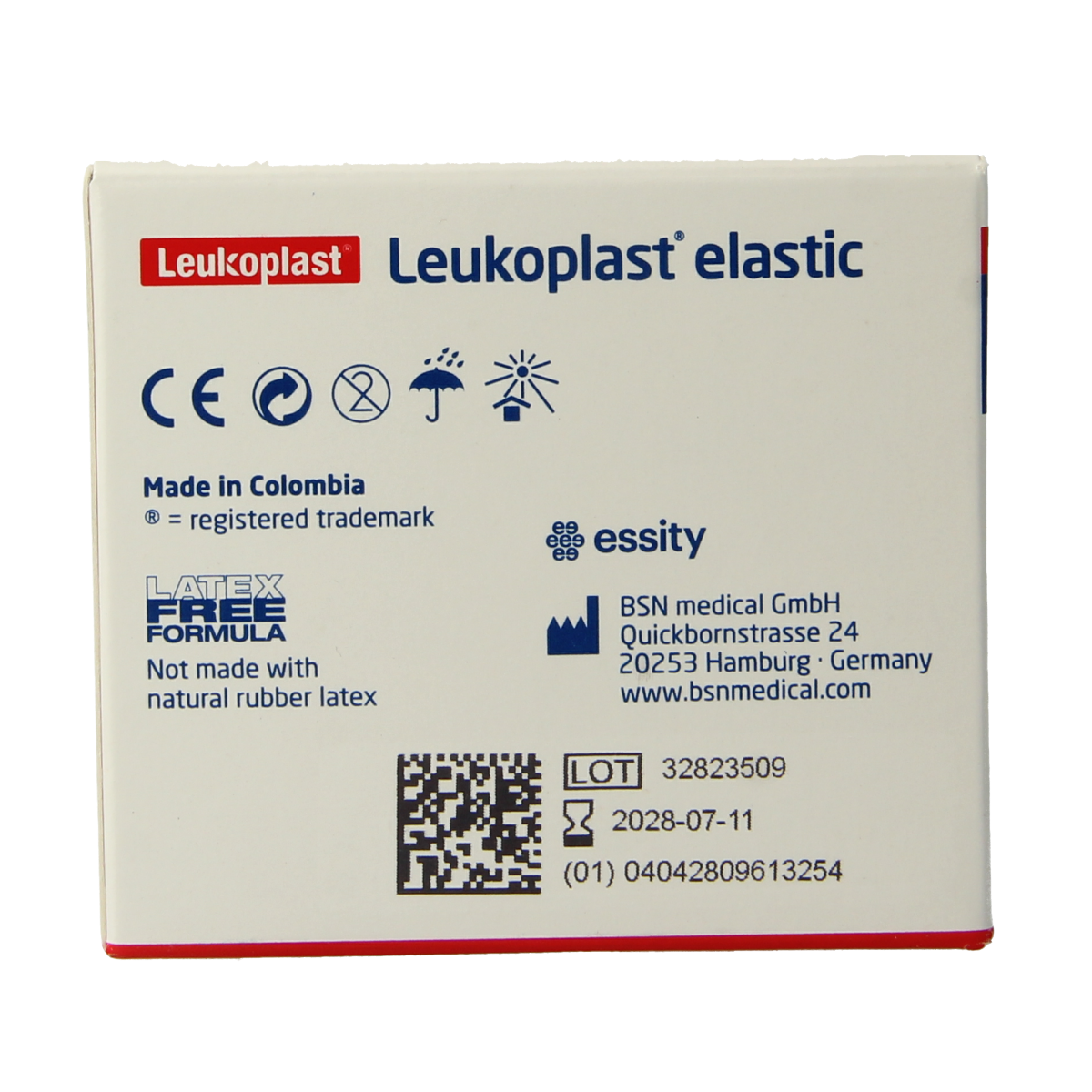 Leukoplast finger top bandages 44x50mm, pack of 50, adhesive plasters for finger wounds and injuries.