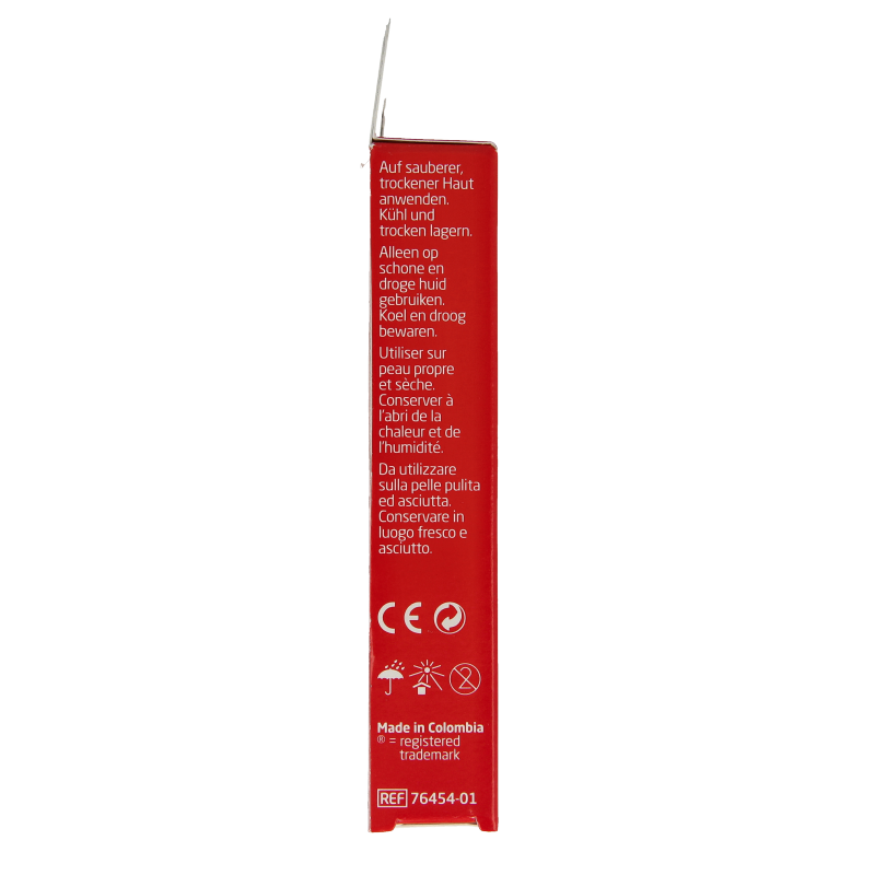Leukoplast Barrier medical tape in 22x72mm roll, used for skin protection and wound care in personal health applications.