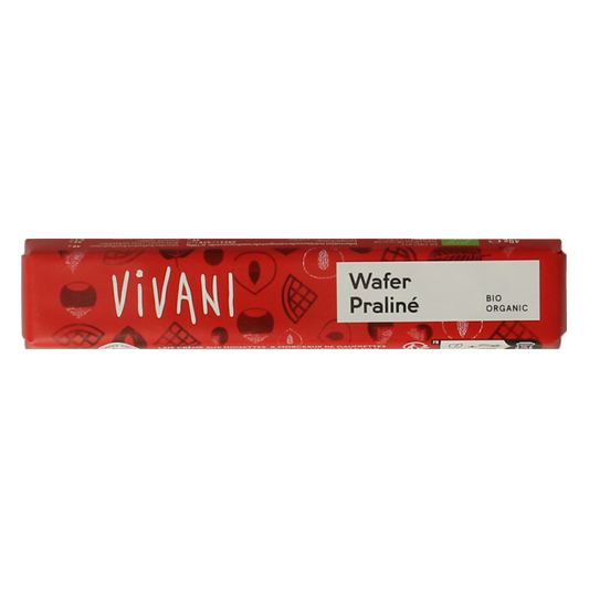 Vivani Chocolate To Go wafer praline bio 40.00 Gram