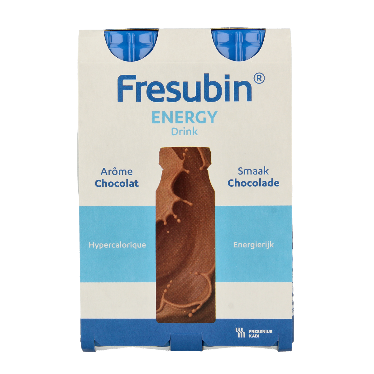 Fresubin Energy chocolate drink, 200ml medical diet nutrition, pack of 4 bottles, for nutritional support
