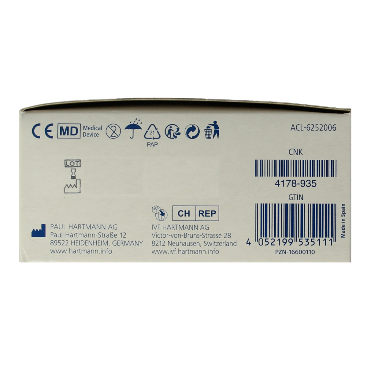 Dermaplast sensitive injection patches, 16mm x 40mm, in a box of 250, designed for minor skin injuries and sensitive skin.